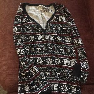 Pink Brand Adult Onesie